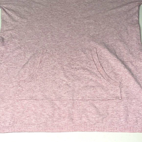 Ultra Soft Tunic Length Pink Hoodie Size Large - Picture 4 of 7